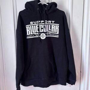 Troll Co. Clothing Men’s SBC Billboard Hoodie in Black Size 3XL